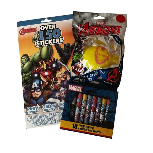 Marvel Other - Marvel Avengers Activity Gift Set (Easter Basket Stuffer)